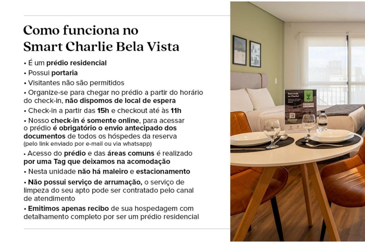Apartamento Smart Charlie Bela Vista São Paulo Exterior foto